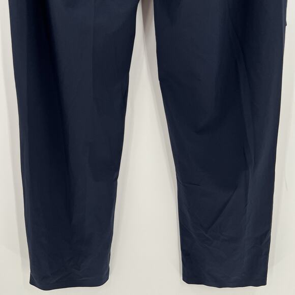 Athleta Pants Skyline Pant II Navy Paperbag‎ Tie Waist Belted 530640 Size 10T - Picture 8 of 12
